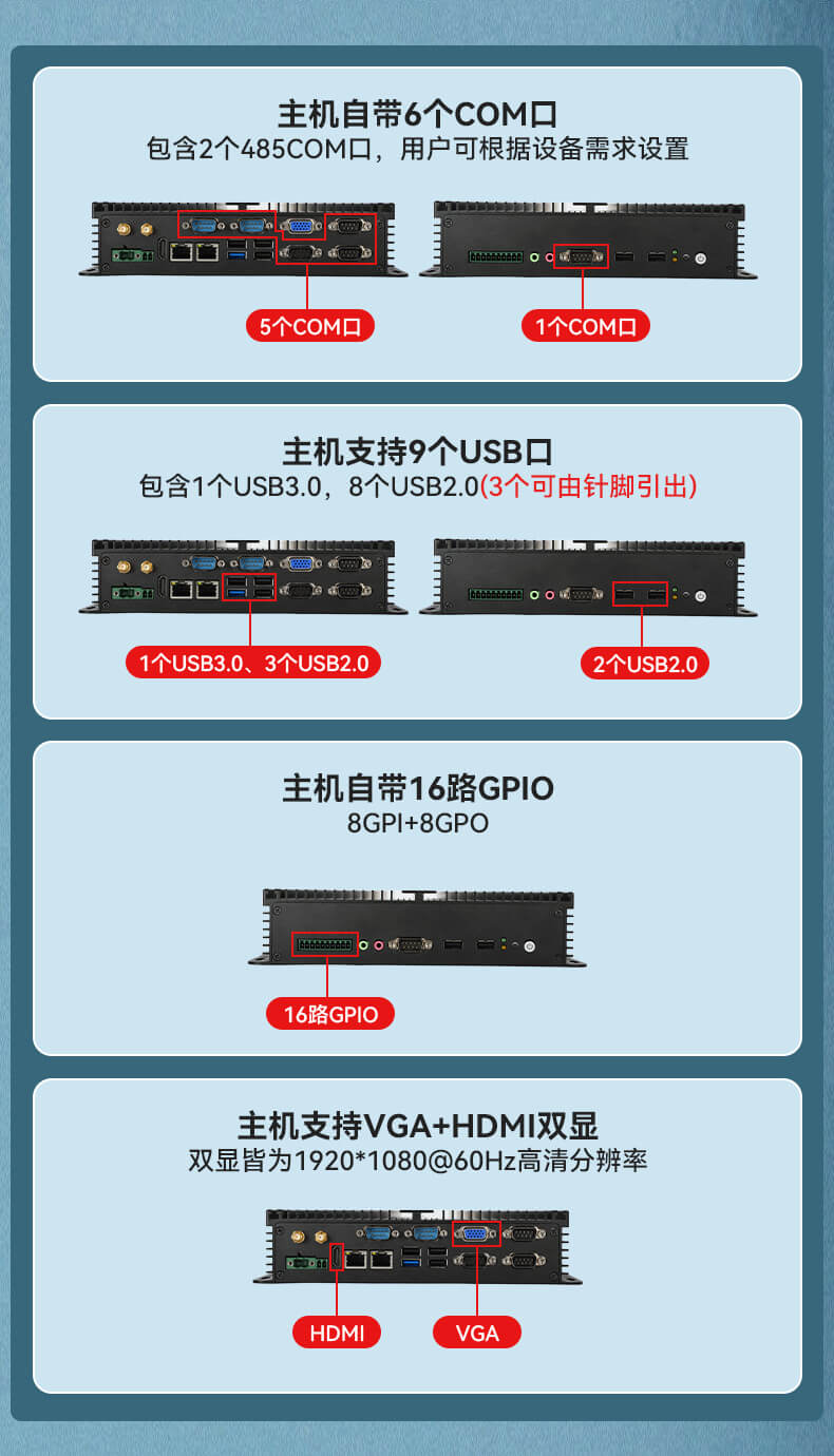 k8·凯发无风扇嵌入式工控机,车队管理系统工业电脑,DTB-3002-J1900