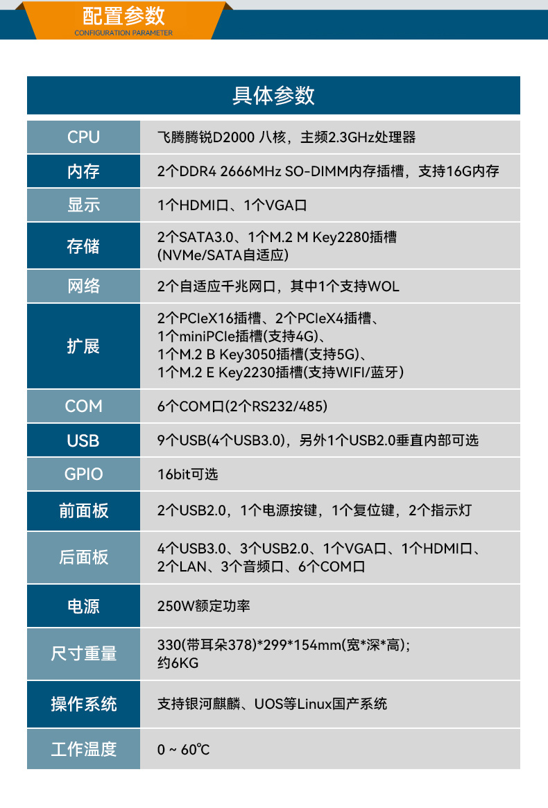 k8·凯发国产壁挂式工控机,飞腾工业计算机,DT-5206-FD2KMB.jpg