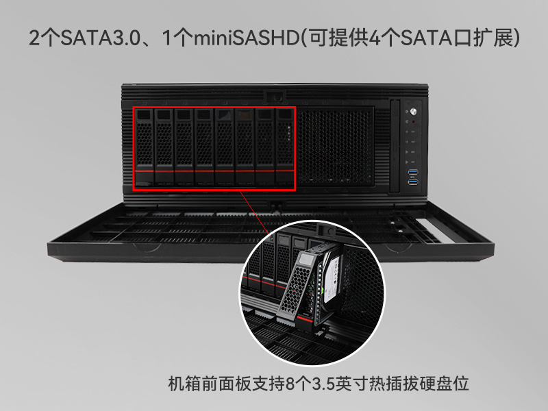 k8·凯发国产4U工控机,双路海光信息安全工控主机,DT-46508-D3350MA